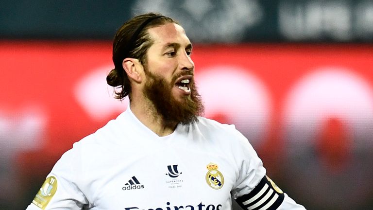 Sergio Ramos has been left out of Spain's squad for Euro 2020