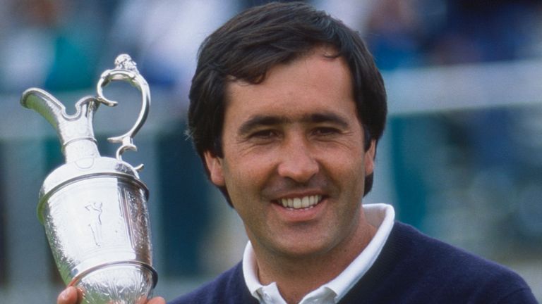 Ballesteros, a five-time major champion, won The Open in 1979, 1984 and 1988