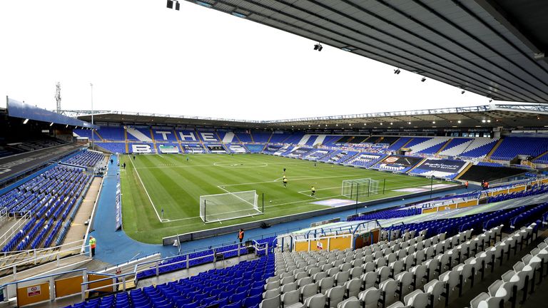 Birmingham's home ground St Andrews 