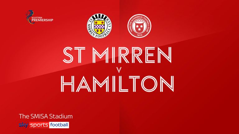 St. Mirren v Hamilton