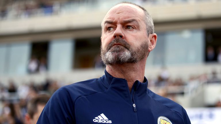 File photo dated 16-11-2019 of Scotland manager Steve Clarke. Issue date: Wednesday May 5, 2021 (PA)