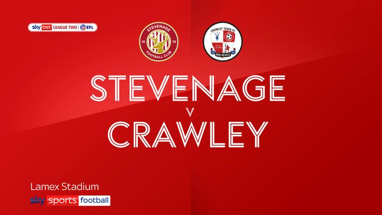 Stevenage v Crawley