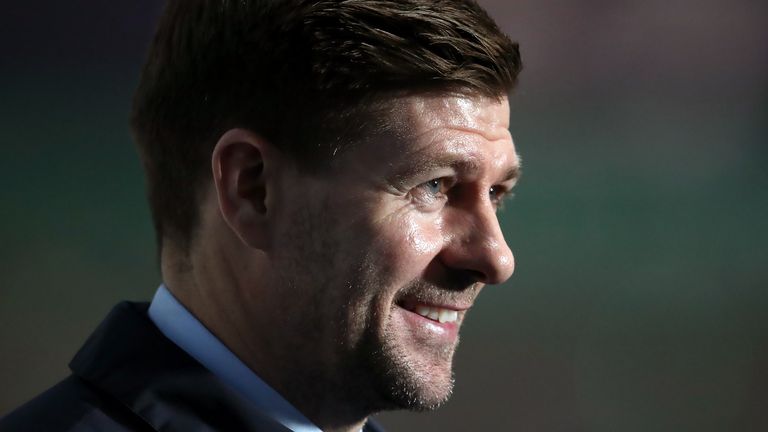 Steven Gerrard led Rangers to their first Scottish Premiership title since 2011