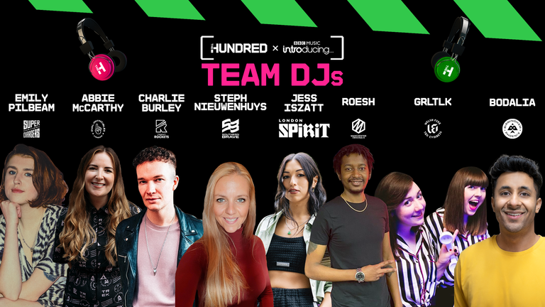 The Hundred Team DJs