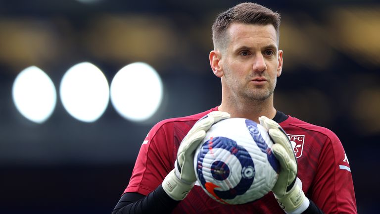 Tom Heaton has vowed to challenge current Manchester United keepers David De Gea and Dean Henderson for the No.1 shirt