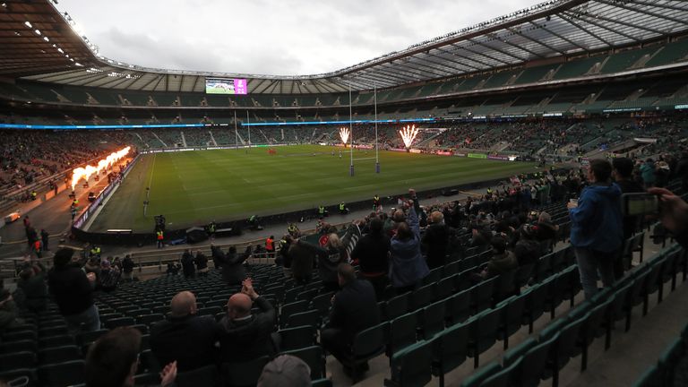 Twickenham welcomed back 10,000 fans for the 2021 Challenge Cup final