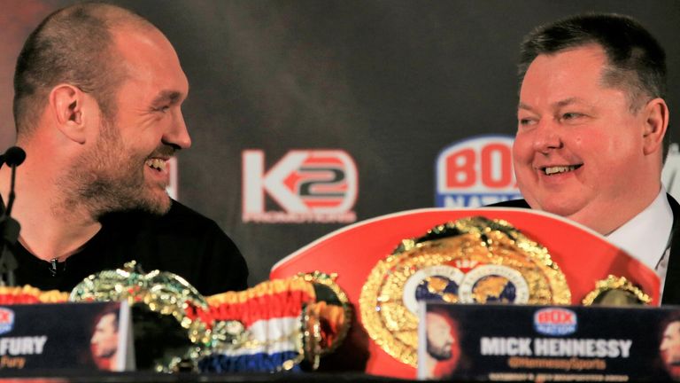 Tyson Fury, Mick Hennessy                   