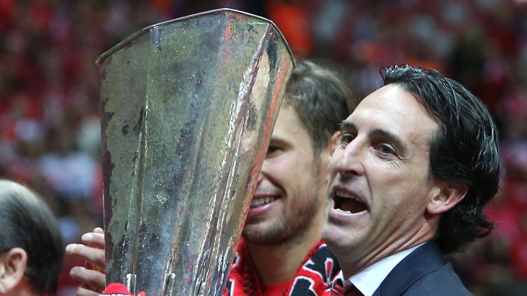 Unai Emery has won the Europa League three times and will play in his fifth final on Wednesday