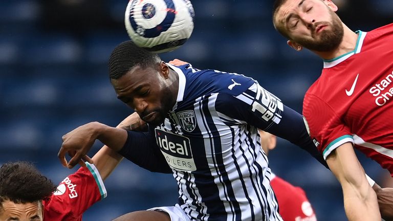 West Brom's Semi Ajayi revealed he suffered racial abuse after the late defeat to Liverpool

