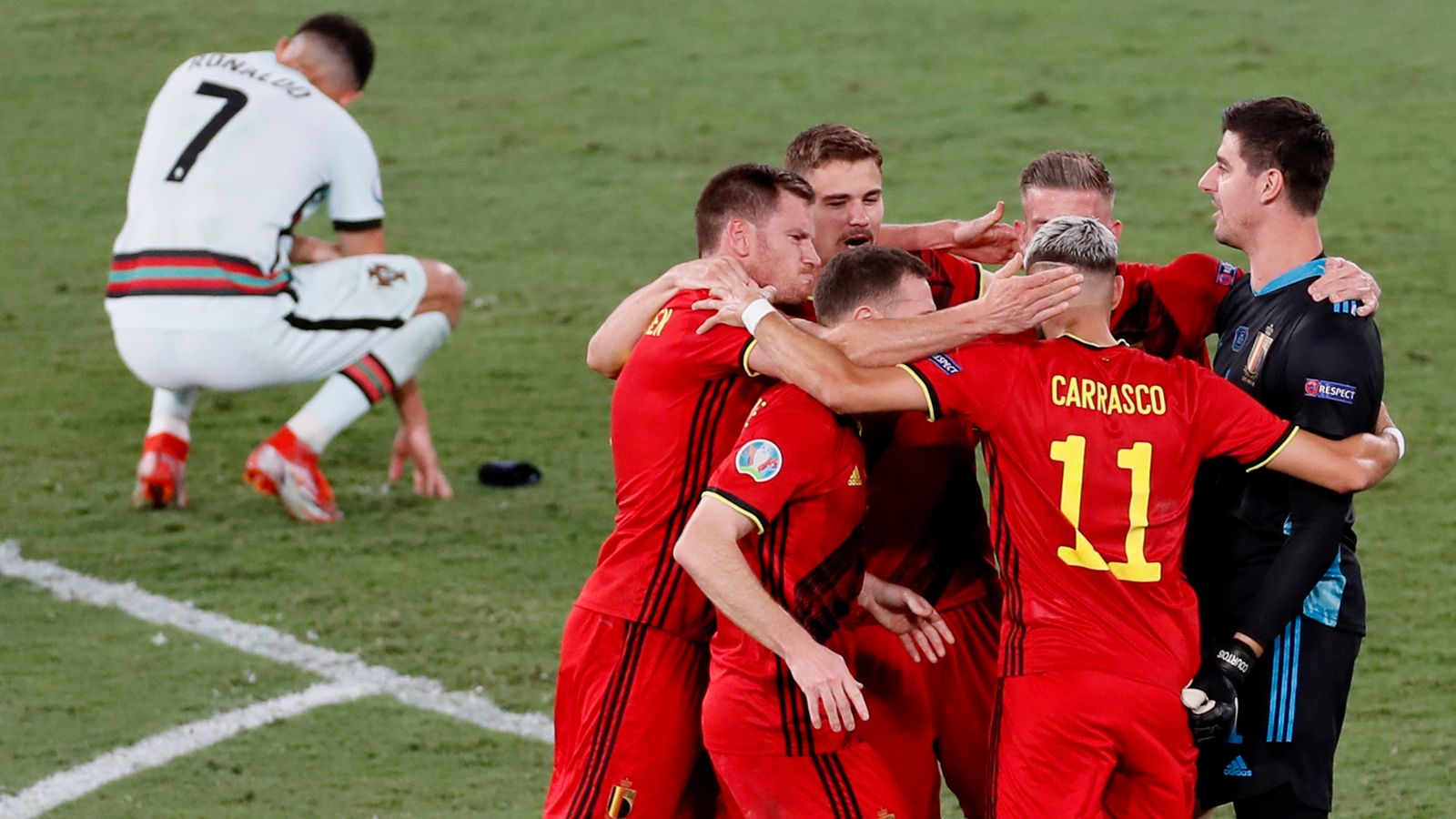 Belgium 1 - 0 Portugal - Match Report & Highlights