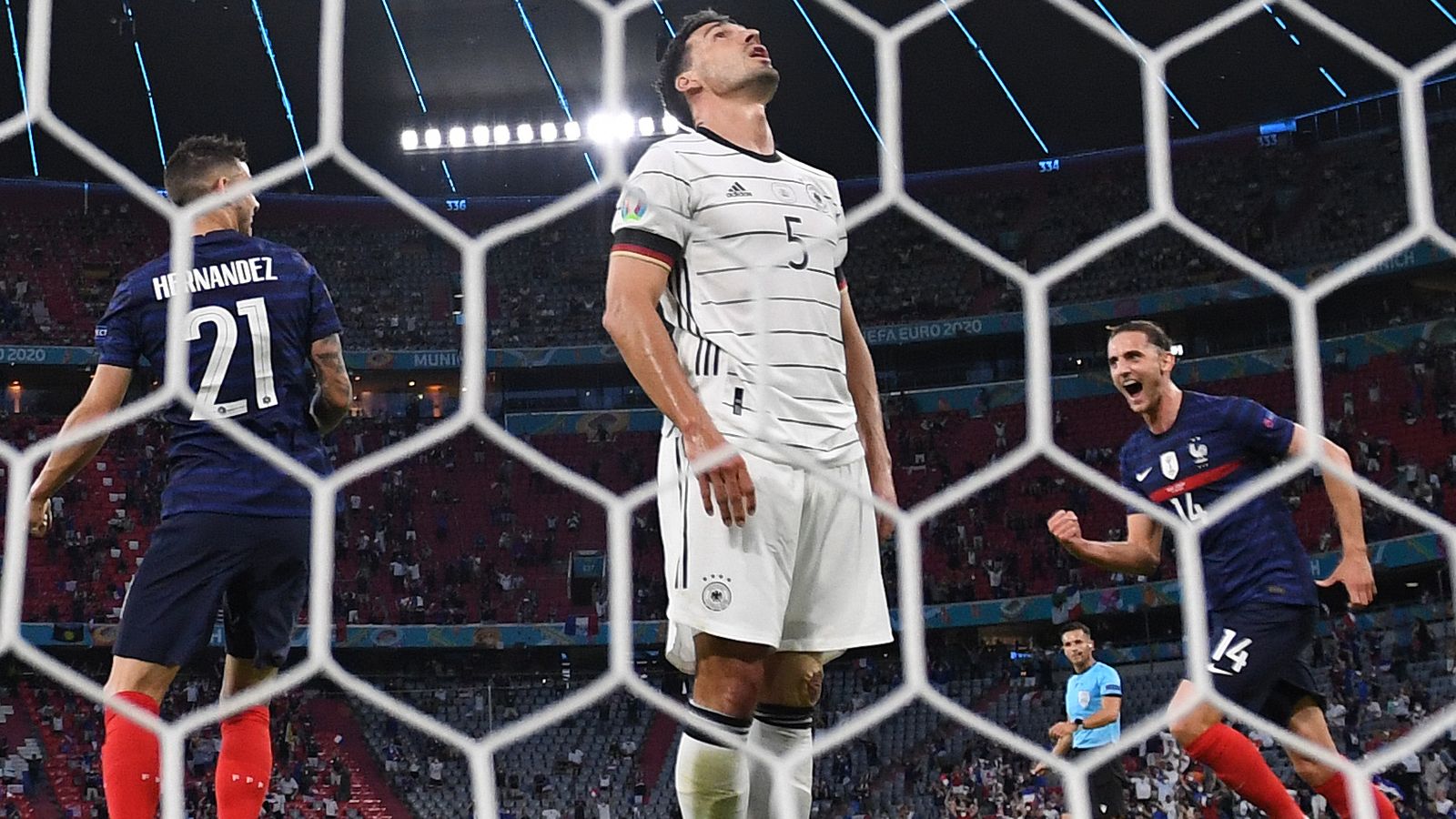 France 1 0 Germany Mats Hummels Own Goal Gives World Champions Winning Start At Euro Football News Sky Sports