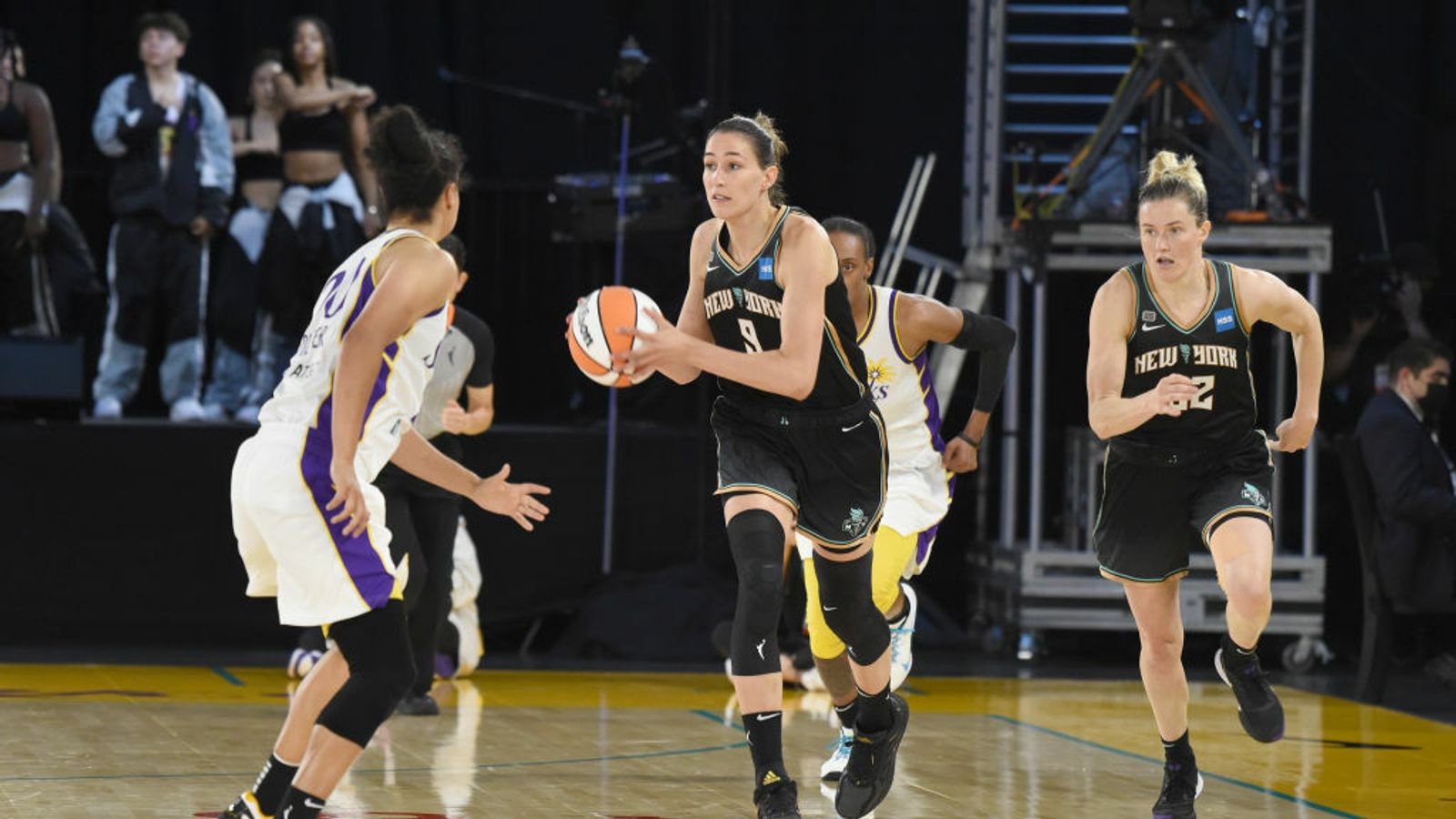 WNBA round-up: Betnijah Laney and Rebecca Allen inspire New York ...