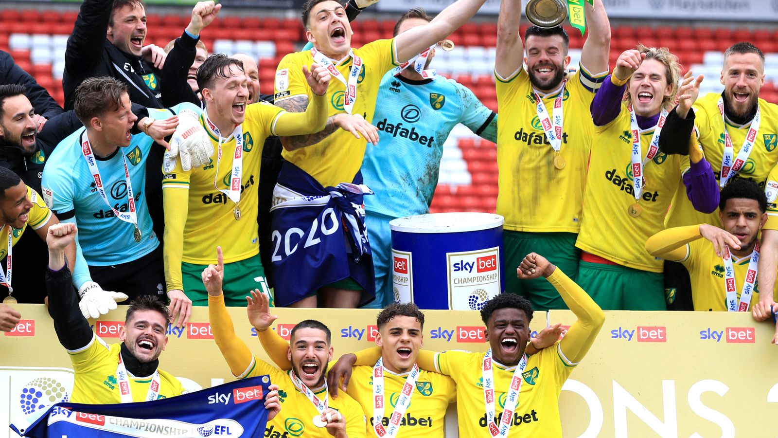 Norwich City dominate PFA Championship Team of the Year Football News