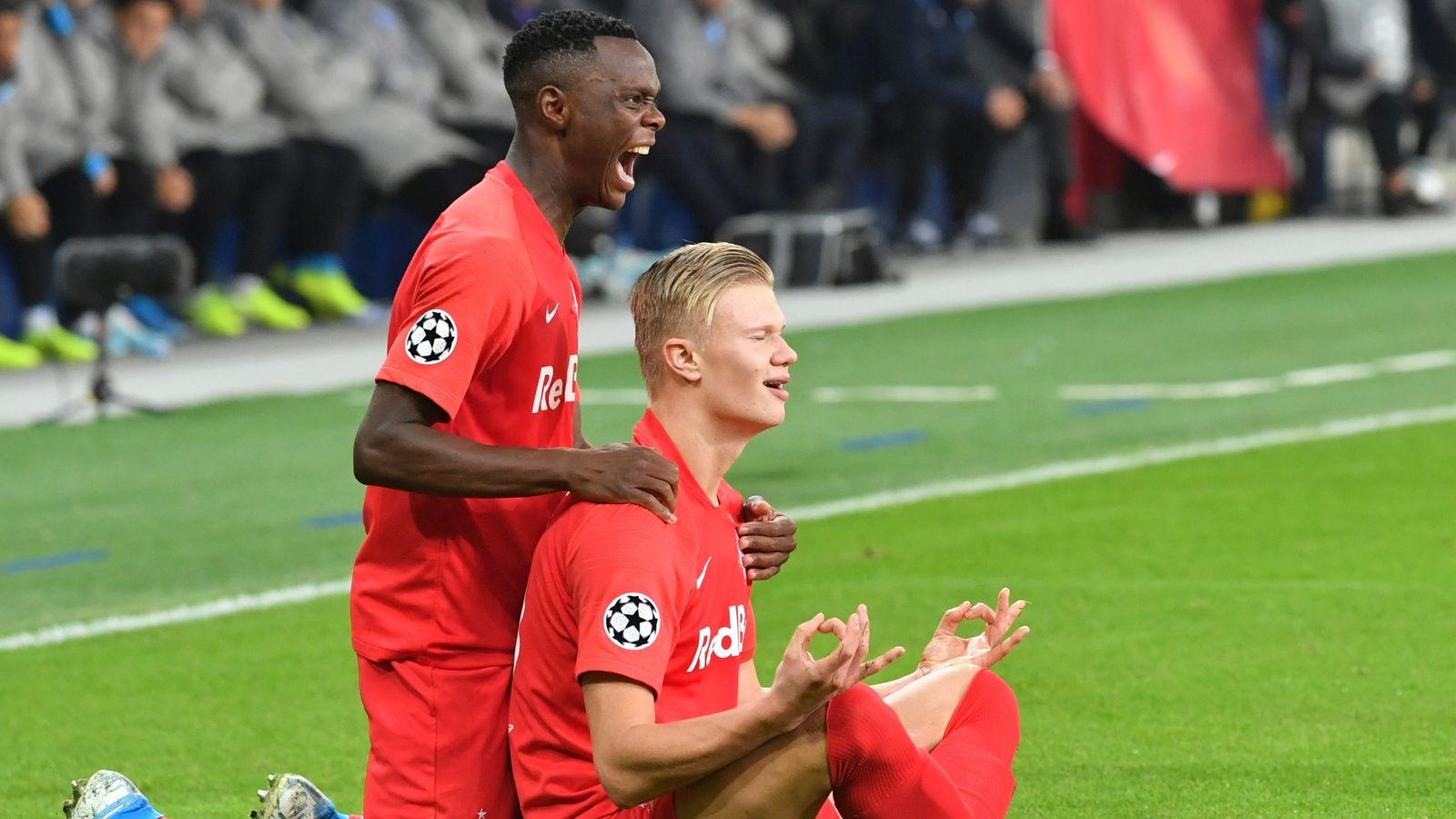 Patson Daka: Leicester City complete £23m transfer of Zambian striker from Red Bull Salzburg