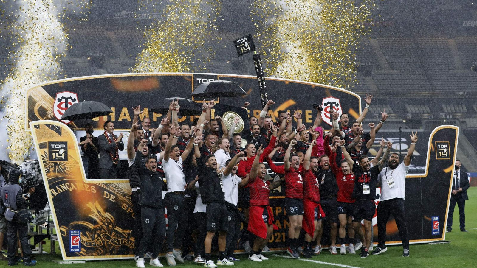 Touluse Rugby Toulouse beat La Rochelle 18-8 to win Top 14 title | Rugby Union News ...