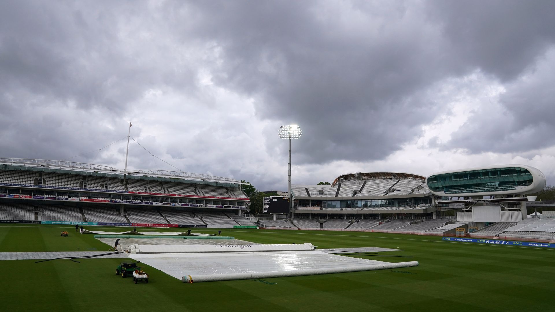 England, NZ frustrated as rain wipes out day three at Lord's