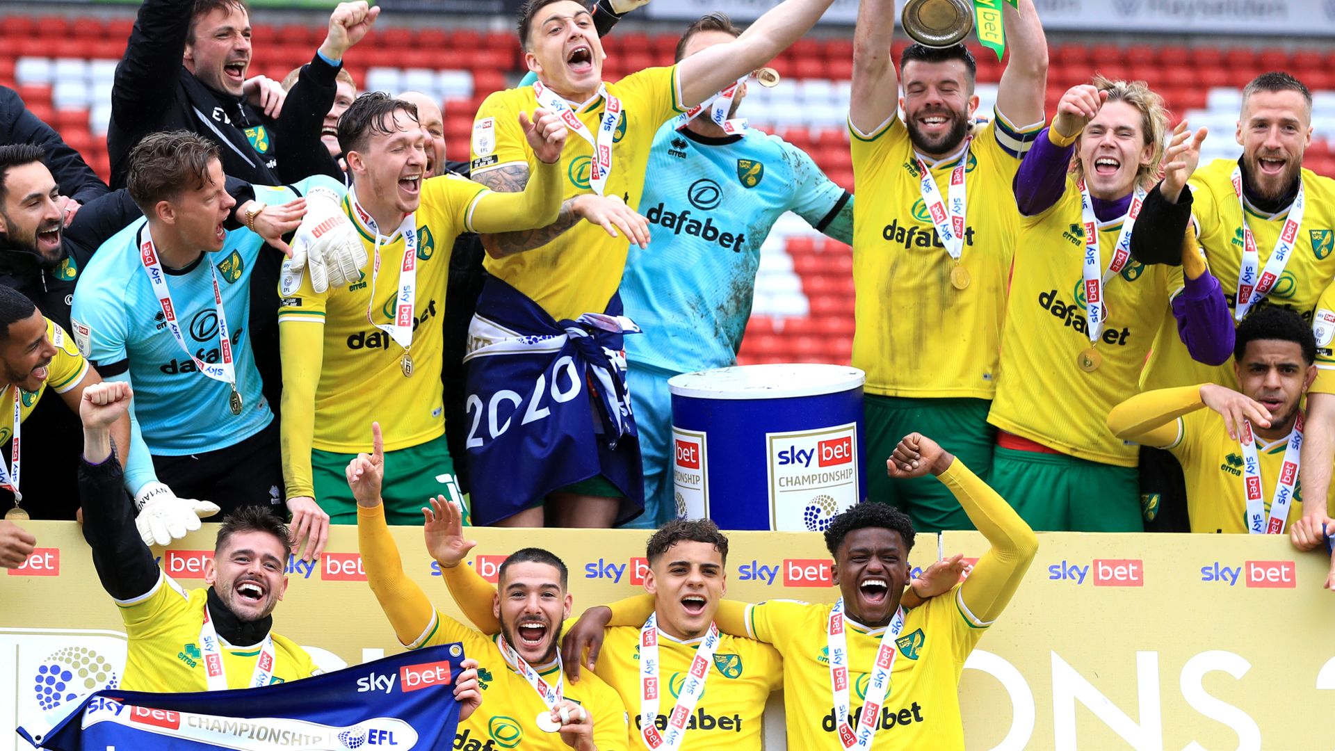 Norwich dominate PFA Championship TOTY award