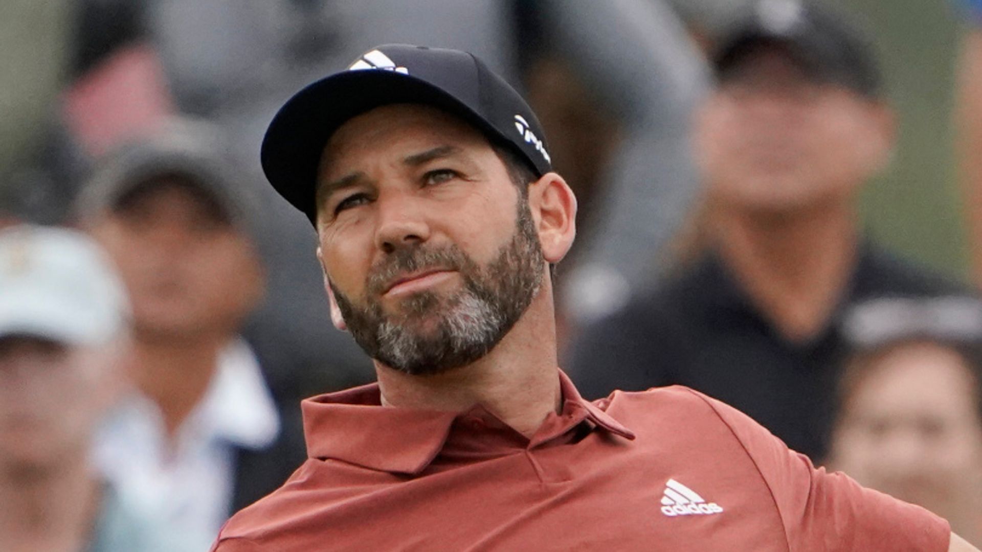 Garcia's unlucky break off the pin
