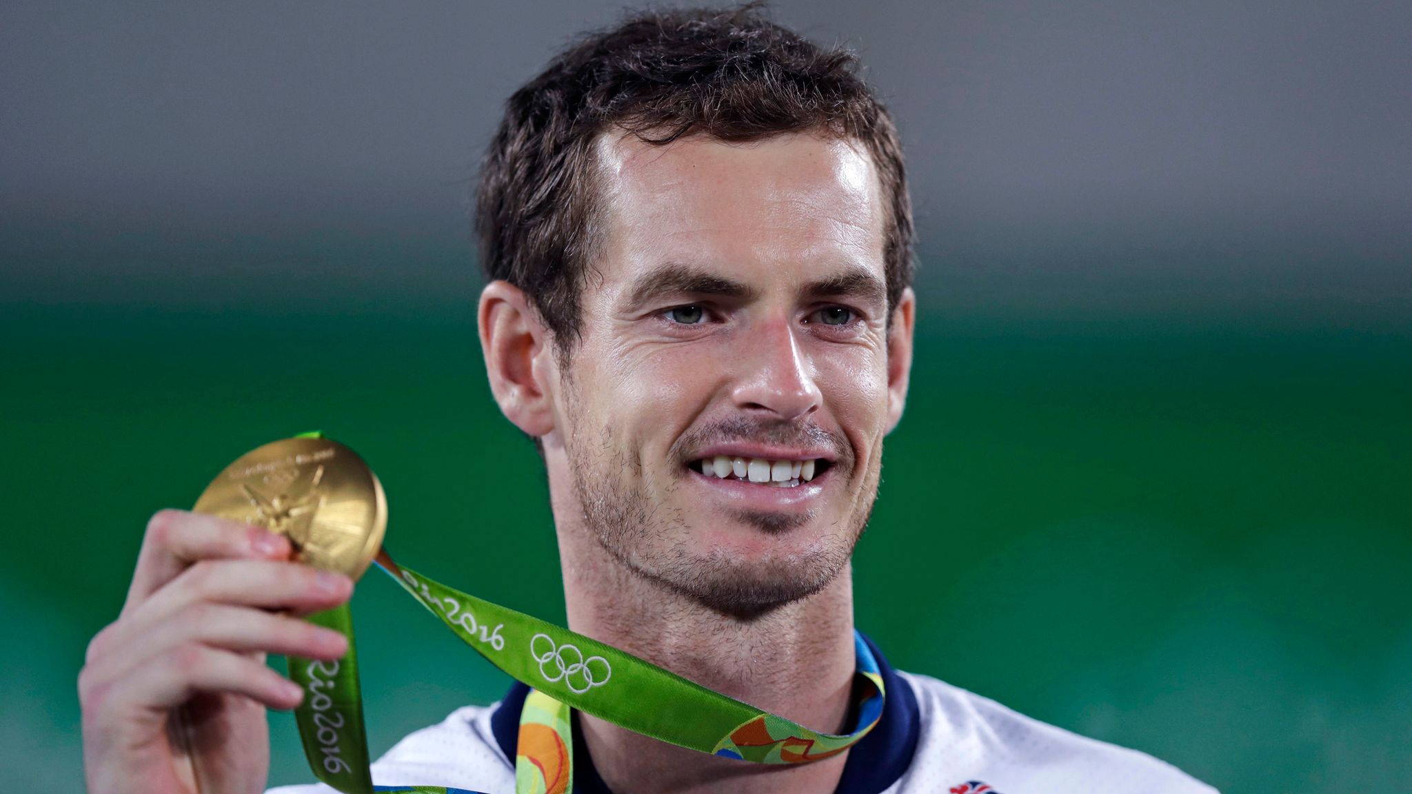 P318 Andy Murray ‏ 10x 8 UNSIGNED photo Olympic Gold British Tennis Champion 