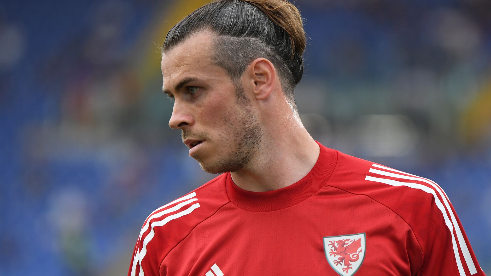 Bale makes 100th appearance for Wales