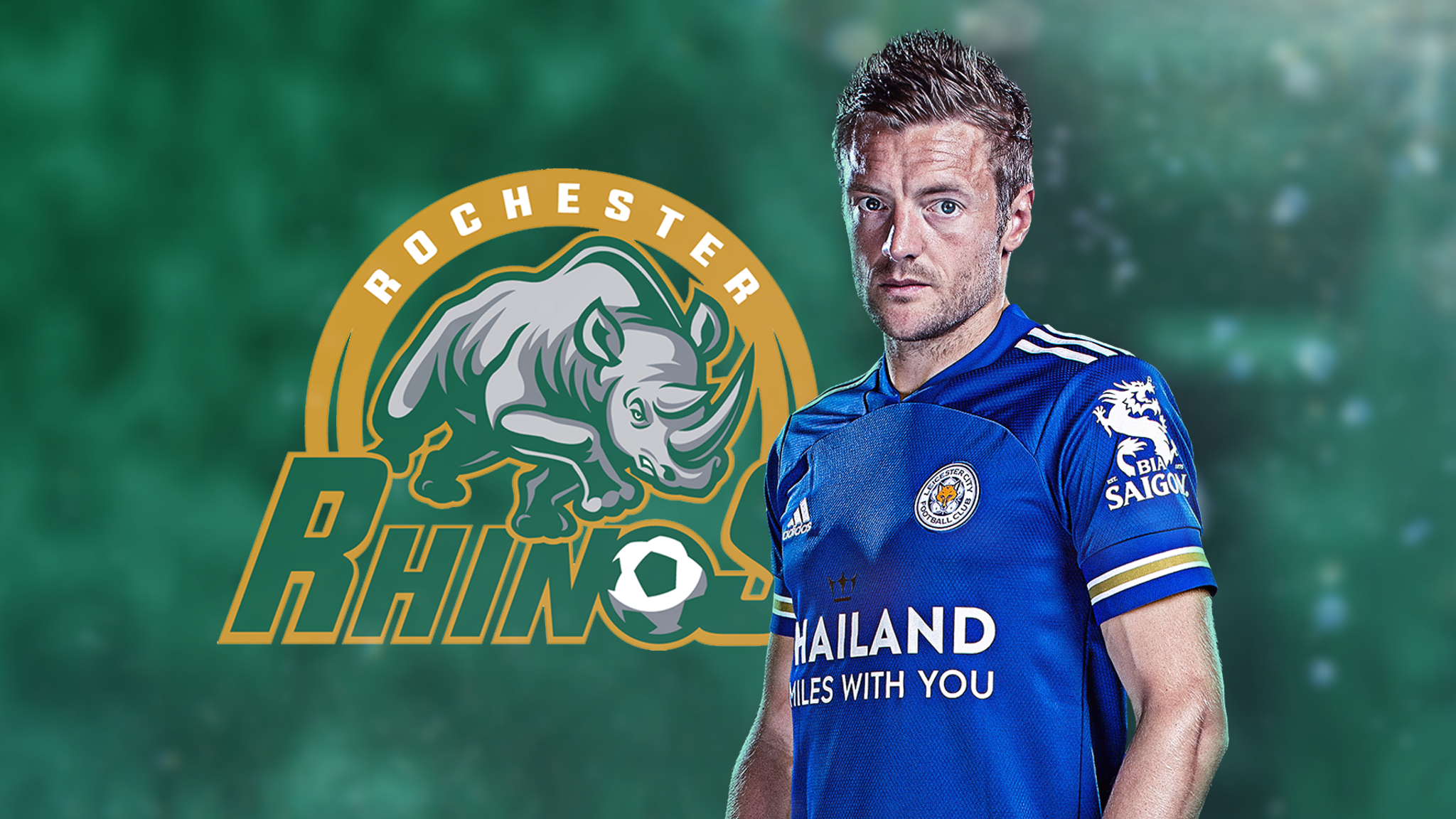 Jamie Vardy: Leicester City striker becomes co-owner of American football  club Rochester Rhinos | Football News | Sky Sports