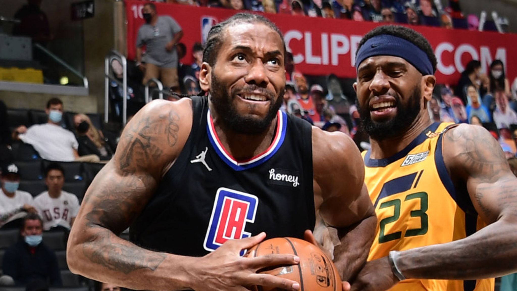Kawhi sits out, Clippers' get victory over Utah Jazz anyway