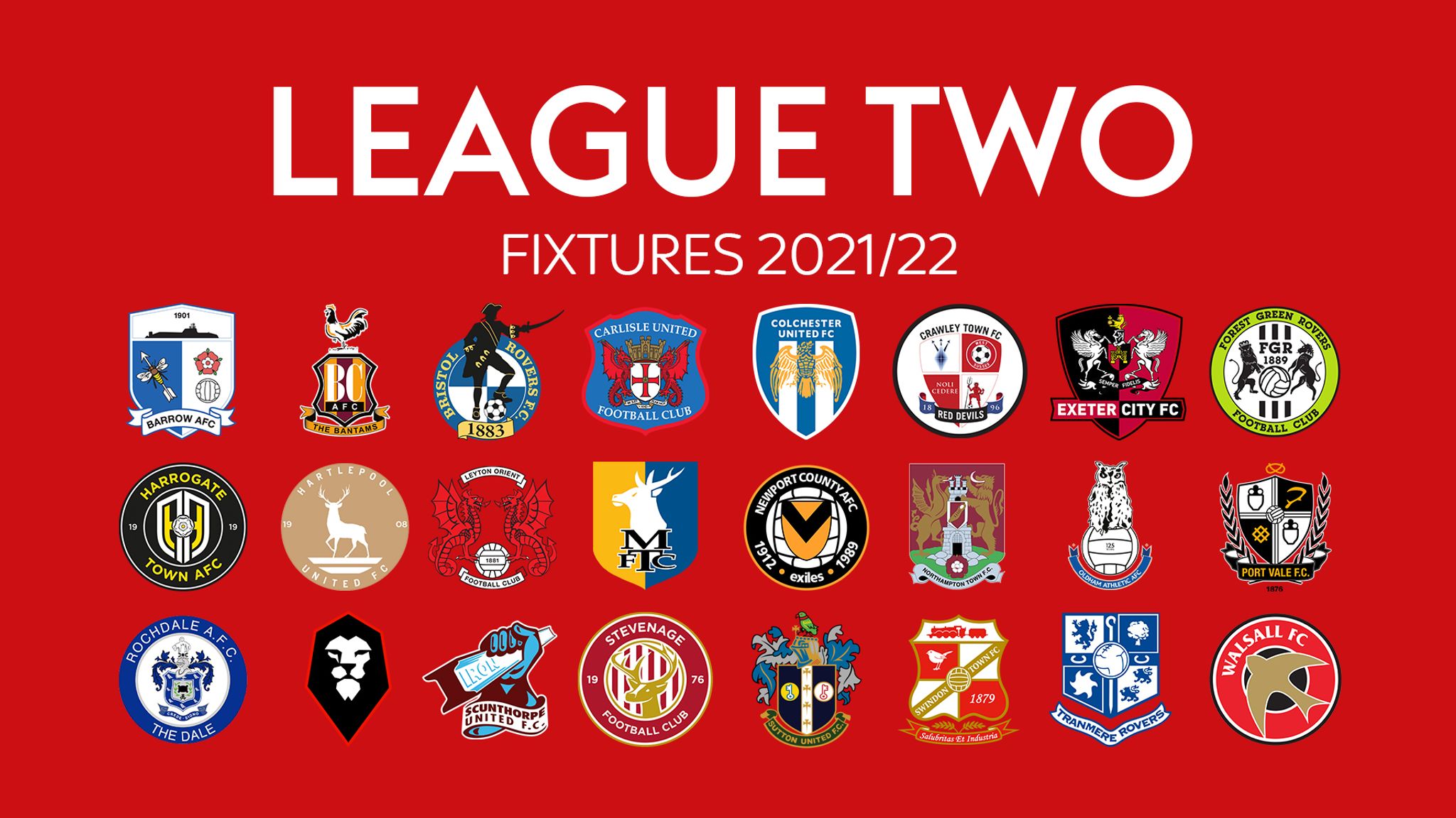 League Two 2021 22 Fixtures And Schedule Sutton Hartlepool End Football League Hiatus Football News Sky Sports