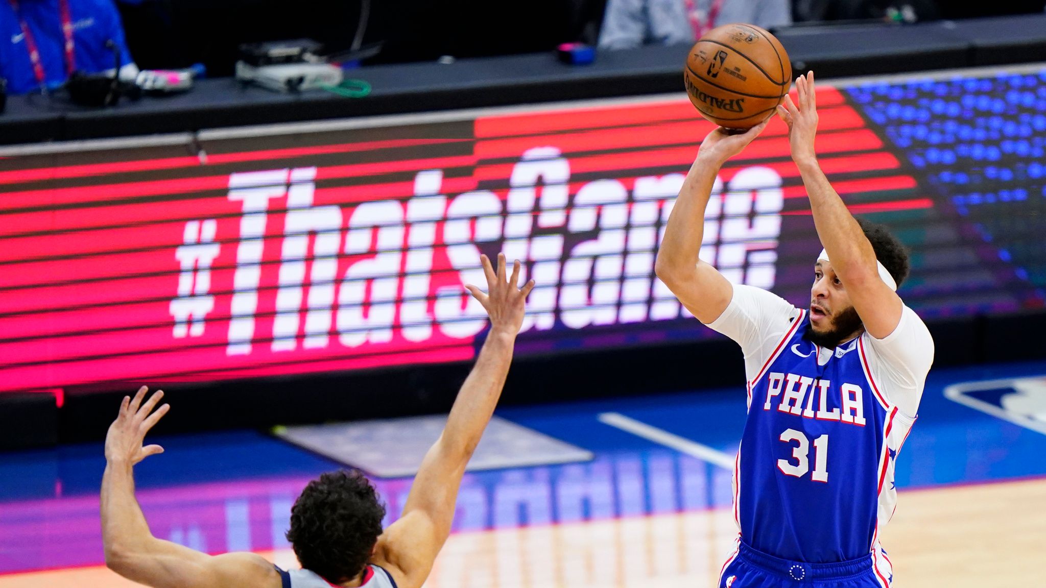 Philadelphia 76ers roll past Washington Wizards in Game 5 for berth in semi-finals