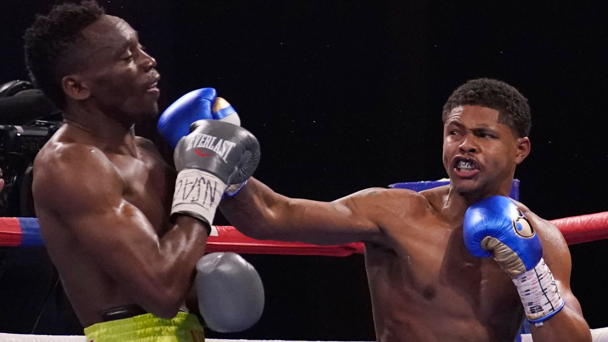 Shakur Stevenson dominates Jeremiah Nakathila to score shutout ...