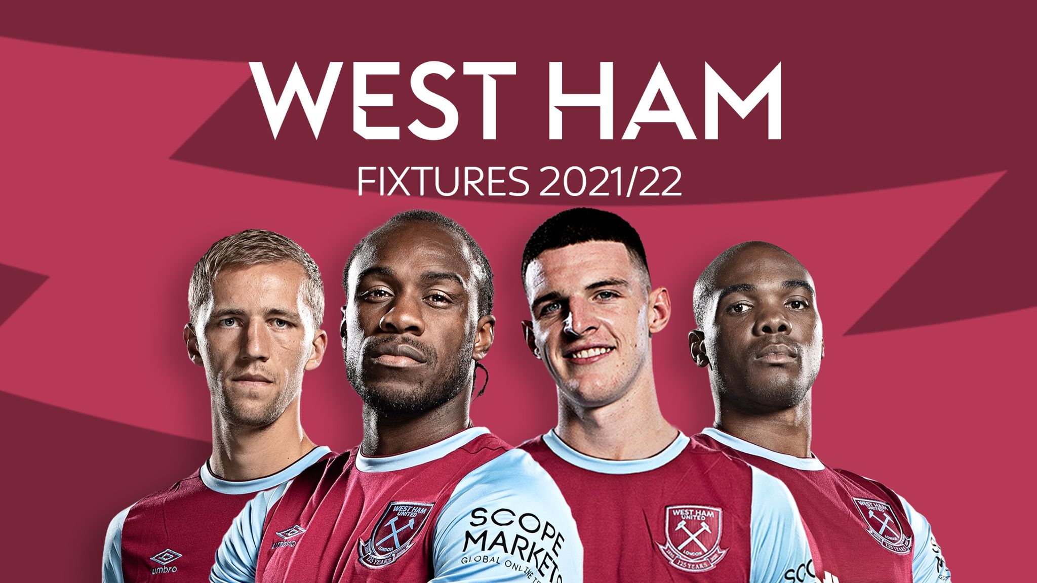 West Ham Premier League 2021/22 fixtures and schedule Football News Sky Sports