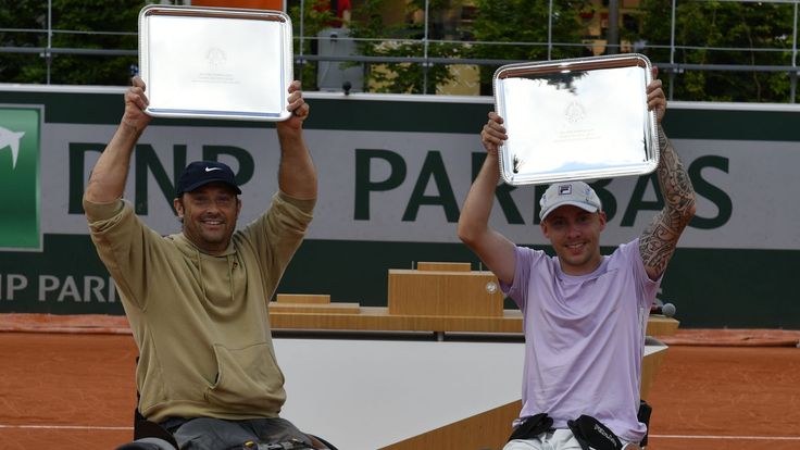 David Wagner and Andy Lapthorne - French Open