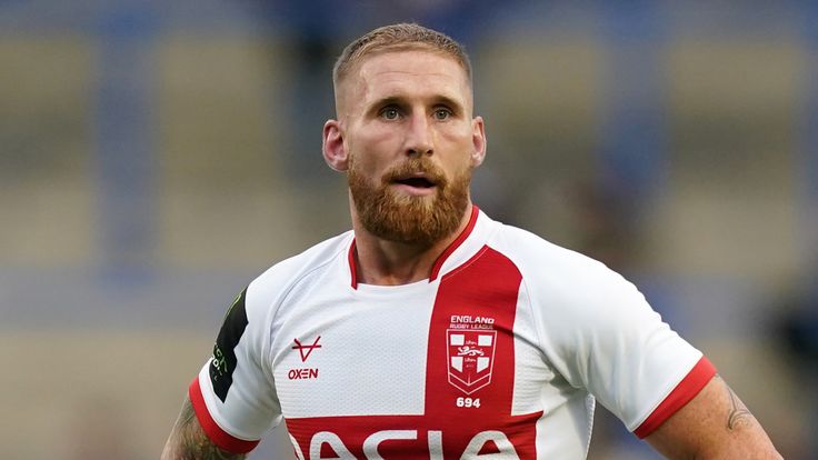 England v Combined Nations All Stars - International Match - Halliwell Jones Stadium
England's Sam Tomkins during the match at the Halliwell Jones Stadium, Warrington. Picture date: Friday June 25, 2021.