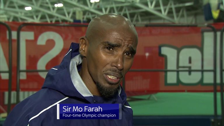 Mo Farah reflects on falling short in his bid to qualify for the Olympic Games in the 10,000m