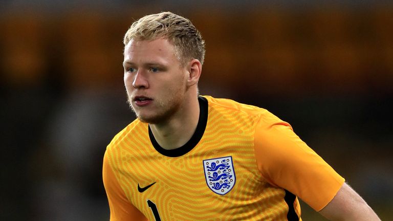 England and Sheffield United goalkeeper Aaron Ramsdale