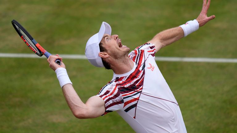 Andy Murray is unlikely to play at Eastbourne next week as he continues his return to top level tennis (AP Photo/Kirsty Wigglesworth)