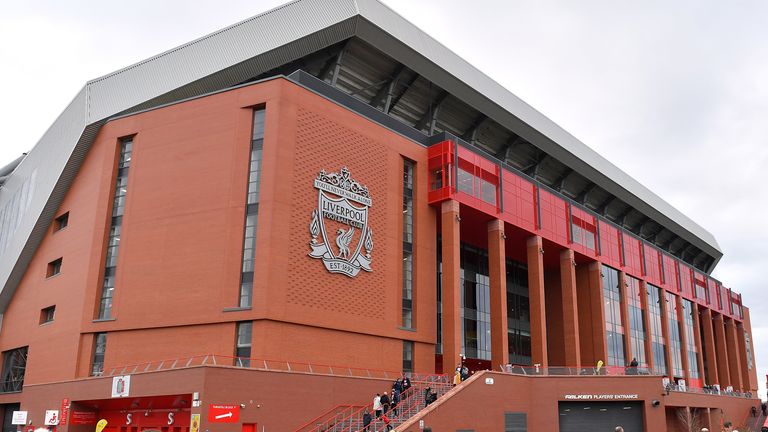 Anfield Stadium, Liverpool