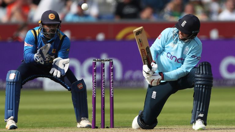 Joe Root, England, and Kusal Perera, Sri Lanka (AP Newsroom)