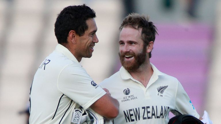 Ross Taylor and Kane Williamson, New Zealand, World Test Championship final (AP Newsroom)