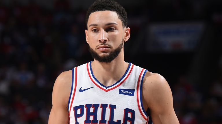 Philadelphia 76ers guard Ben Simmons struggled to score points in Game 7 against the Atlanta Hawks (Getty)