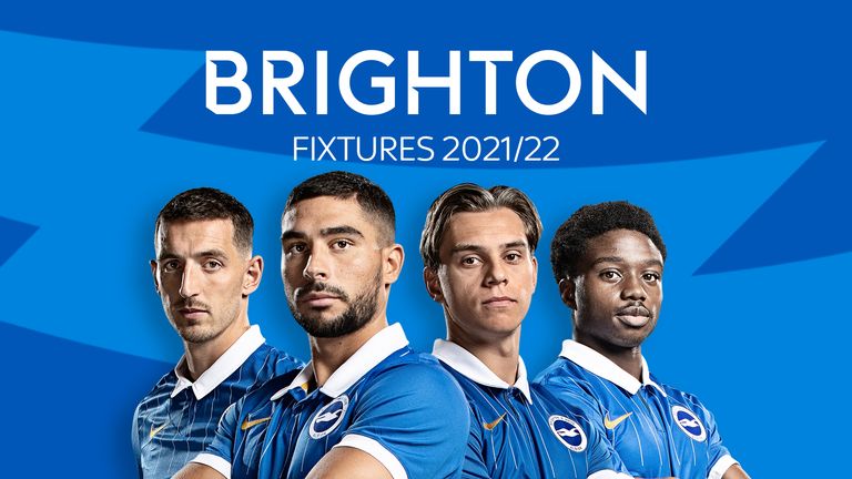Brighton Fixtures 2021/22