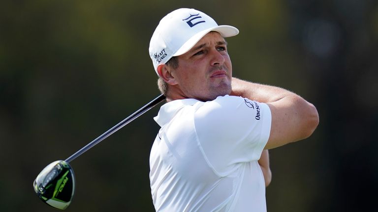 Bryson DeChambeau tees off at 9.14pm in the first round