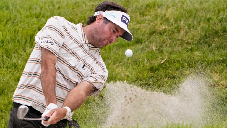 Bubba Watson during the second round of the US Open