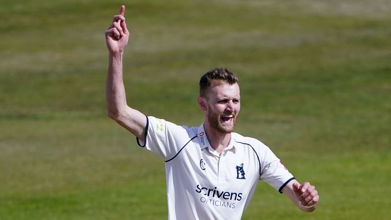 Oliver Hannon-Dalby, Warwickshire (PA Images)