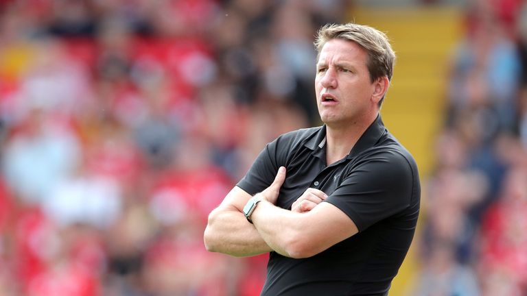 PA - Daniel Stendel pictured during his time in charge of Barnsley