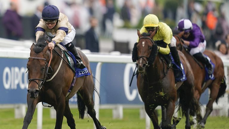 Doyle rides Mehmento to victory in the Surrey Stakes at Epsom