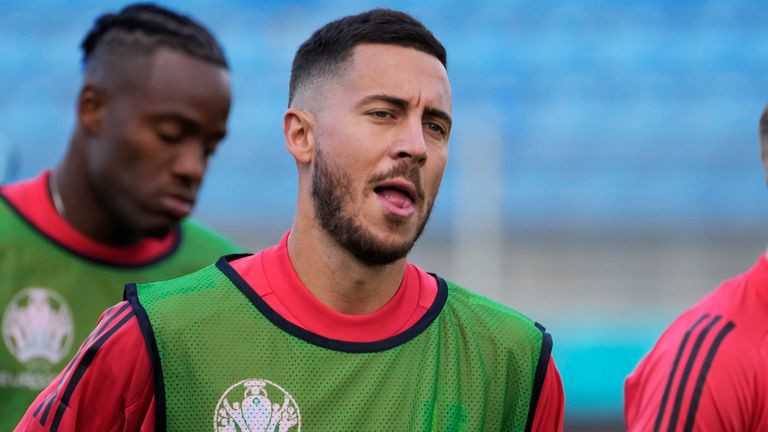 Eden Hazard has been working his way back to full fitness for Belgium as injuries have blighted his Real Madrid career