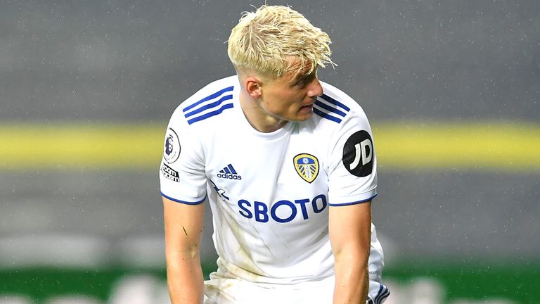 Ezgjan Alioski denied he had made any form of discriminatory gesture during Leeds' game against Burnley