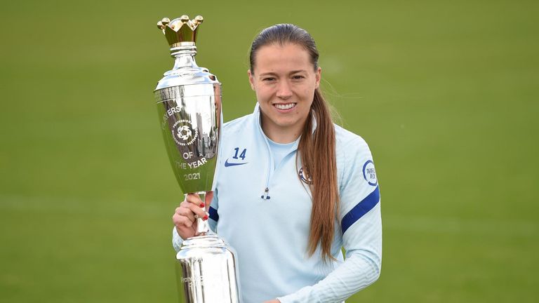 Fran Kirby has won the women's PFA Player of the Year award