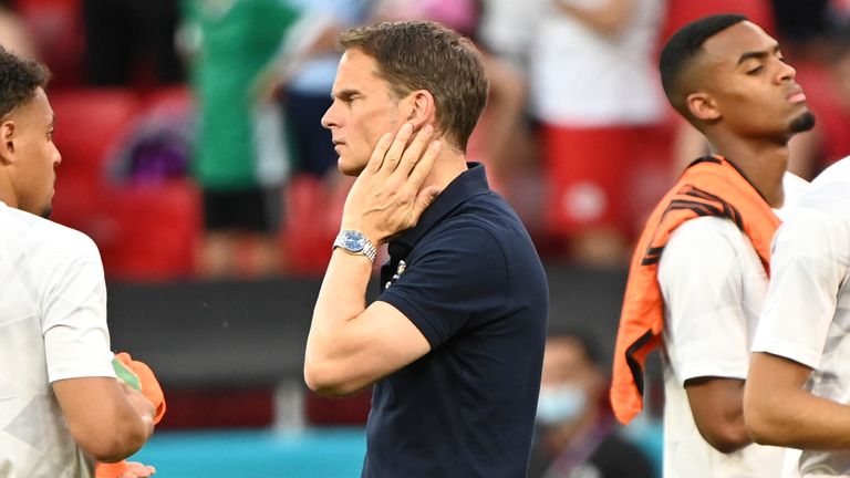 Frank de Boer was unable to inspire the Dutch