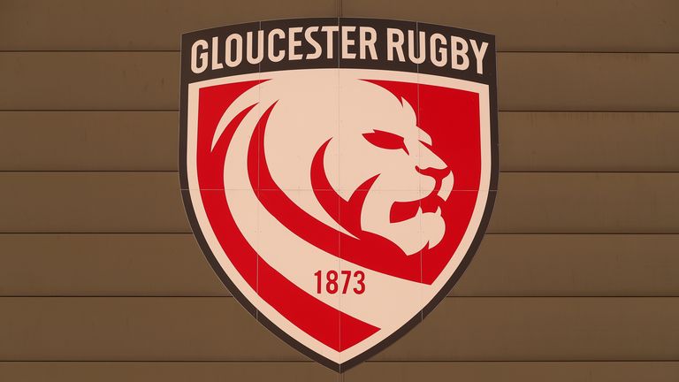 Gloucester Rugby badge (PA)